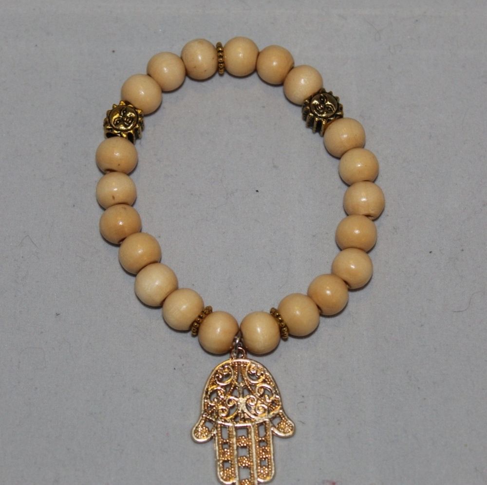 Wood Beaded bracelet